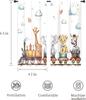 Kids Child Curtains Cute Cartoon Animal Woodland Jungle Adventure Wild Train Wildlife Rod Pocket Lion Elephant Stars Bedroom