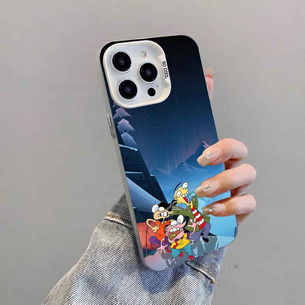 

Cute Ed Edd N Eddy Phone Case For IPhone 17 Pro Max 15 Pro 16 14 Plus 12 13 Mini 11 Pro Shockproof Colorful Cover iPhone 16 Pro