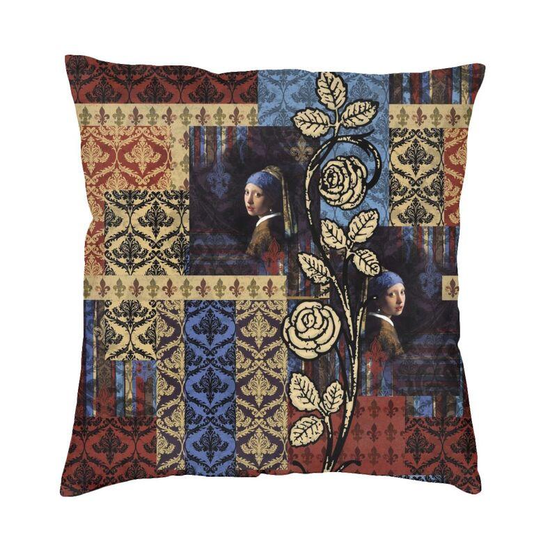 Royal Fleur De Lis Cushion Covers FleurDeLys Lily Flower Velvet Modern Pillows Case Home Decor