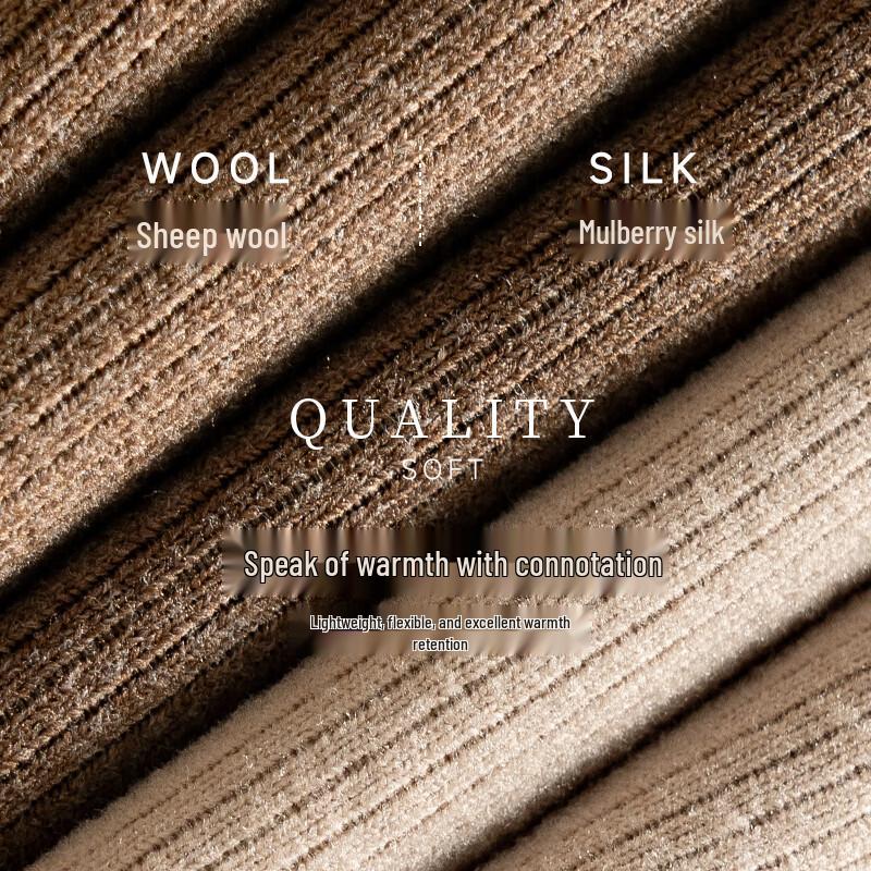 MIIOW Women's Wool Silk Thermal Vest with Built-in Bra Pads