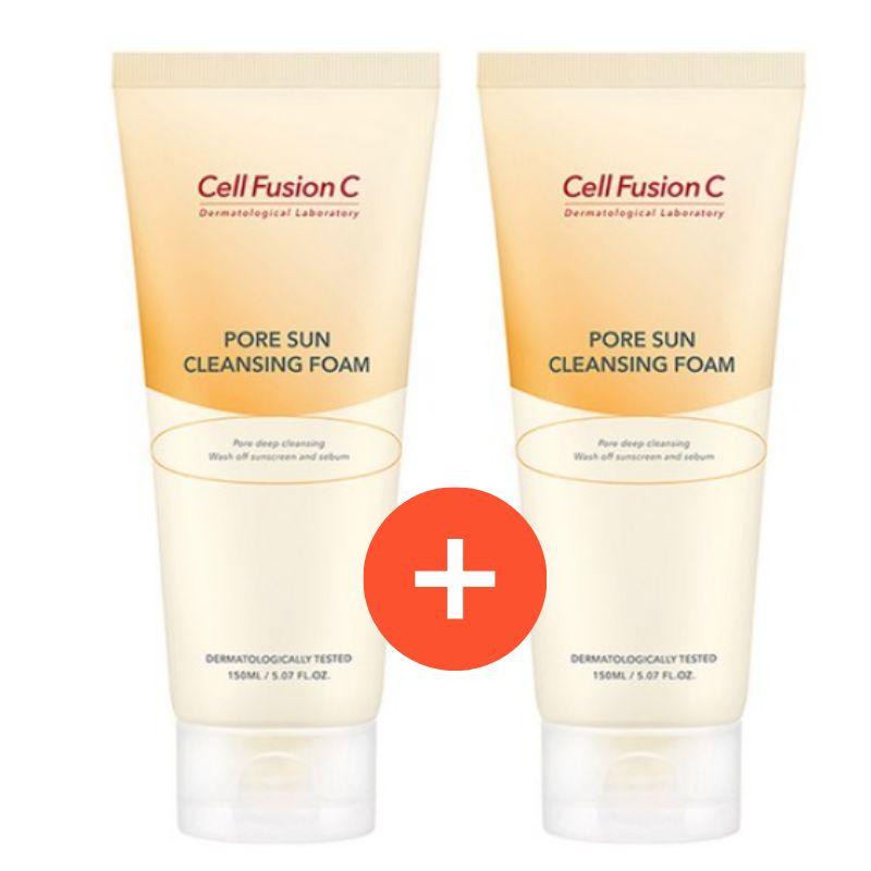 Cell Fusion C Pore Sun Cleansing Foam 150ml + 150ml
