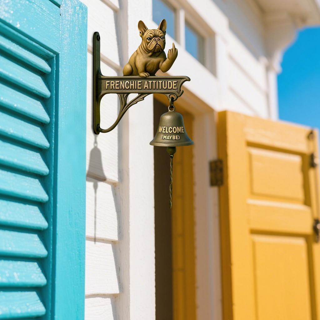 Welcome Bell, Sheepdog Welcome Bell, Funny Pomeranian Welcome Bell, West Terrier Welcome Bell, Welcome Bell