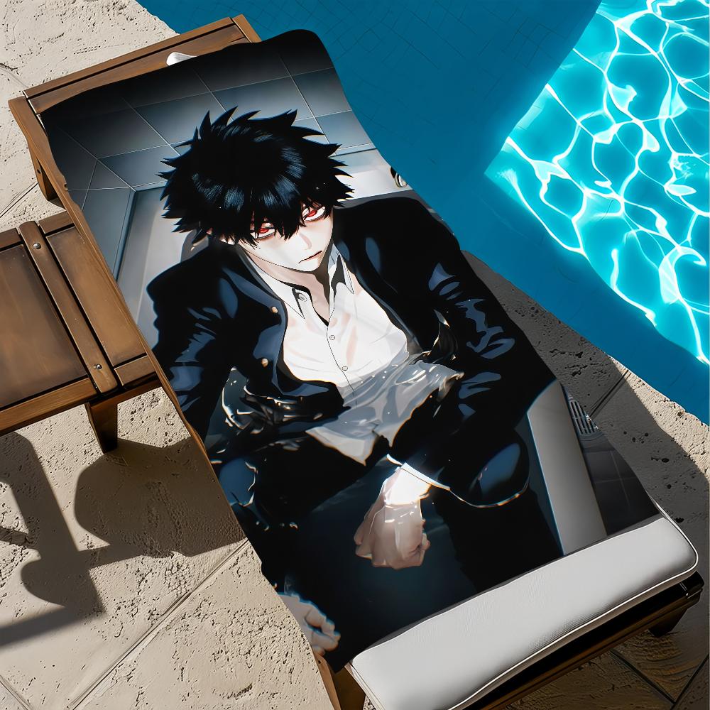 P-Phantom anime Towel Large Quick-Drying B-busters Microfiber soft Beach Towel for Travel Fitness Sauna Bathing Camping