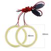 YongMing COB Squid Ring White LED Headlight Fog Lamp 60MM 39 Rows Diffused Cover with Ballast 2pcs