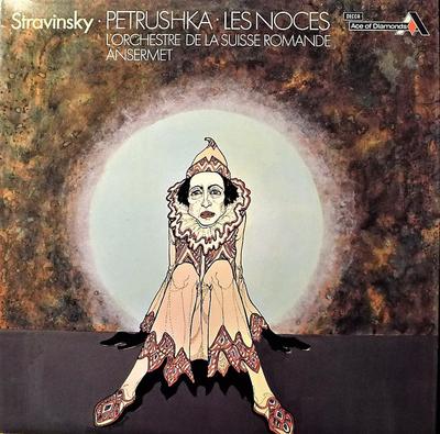 LP Record IGOR STRAVINSKY - L'ORCHESTRE DE LA - Petrushka • Les Noces SDD240 Ace Of Diamonds UK Classical Used