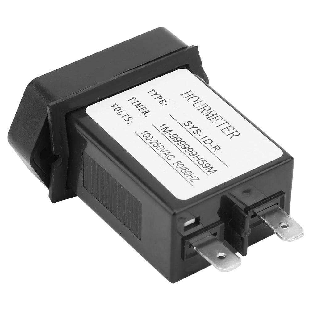 Wal Front Industrial Digital Display Electronic Time Counter Digital Timer Digital Time Counter Accumulating Counter Counter Electronic Timer