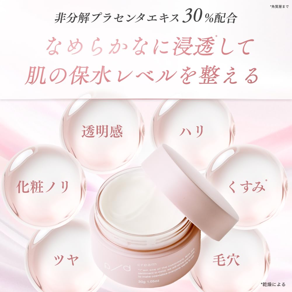 Cream Placenta Vitamin C P/d Long-acting (Face Cream/Cosmetics/Skin Care/Dryness/Cosmetics/Beauty)