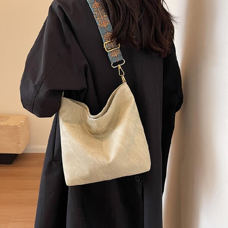 2023 NEW Vintage Shoulder Bag Casual Crossbody Bag for Women Girl Bucket Bag