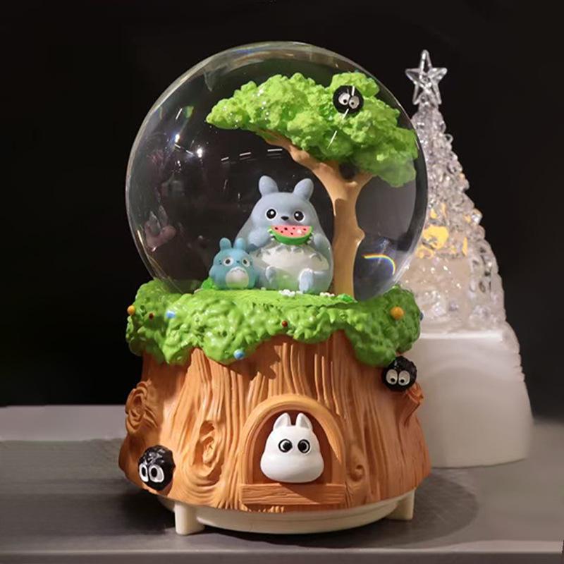 Astronaut Crystal Ball Music Box Ornament - Student Snow Globe Birthday Gift