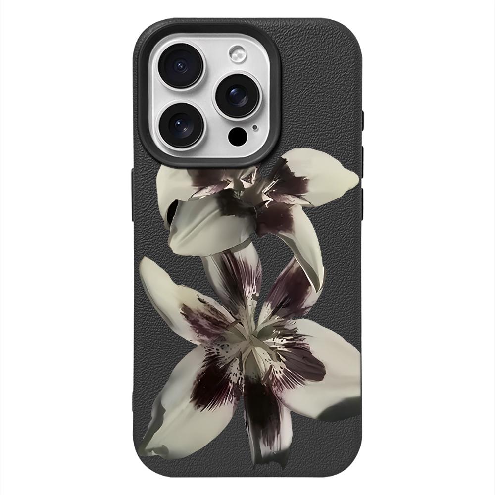 Pink Premium Flowers Phone Case For IPhone 17 Air 16 16E 15 14 13 12 11 Pro Max 16 15 14 Plus Phone Case Bumber Cover 16E 15 14