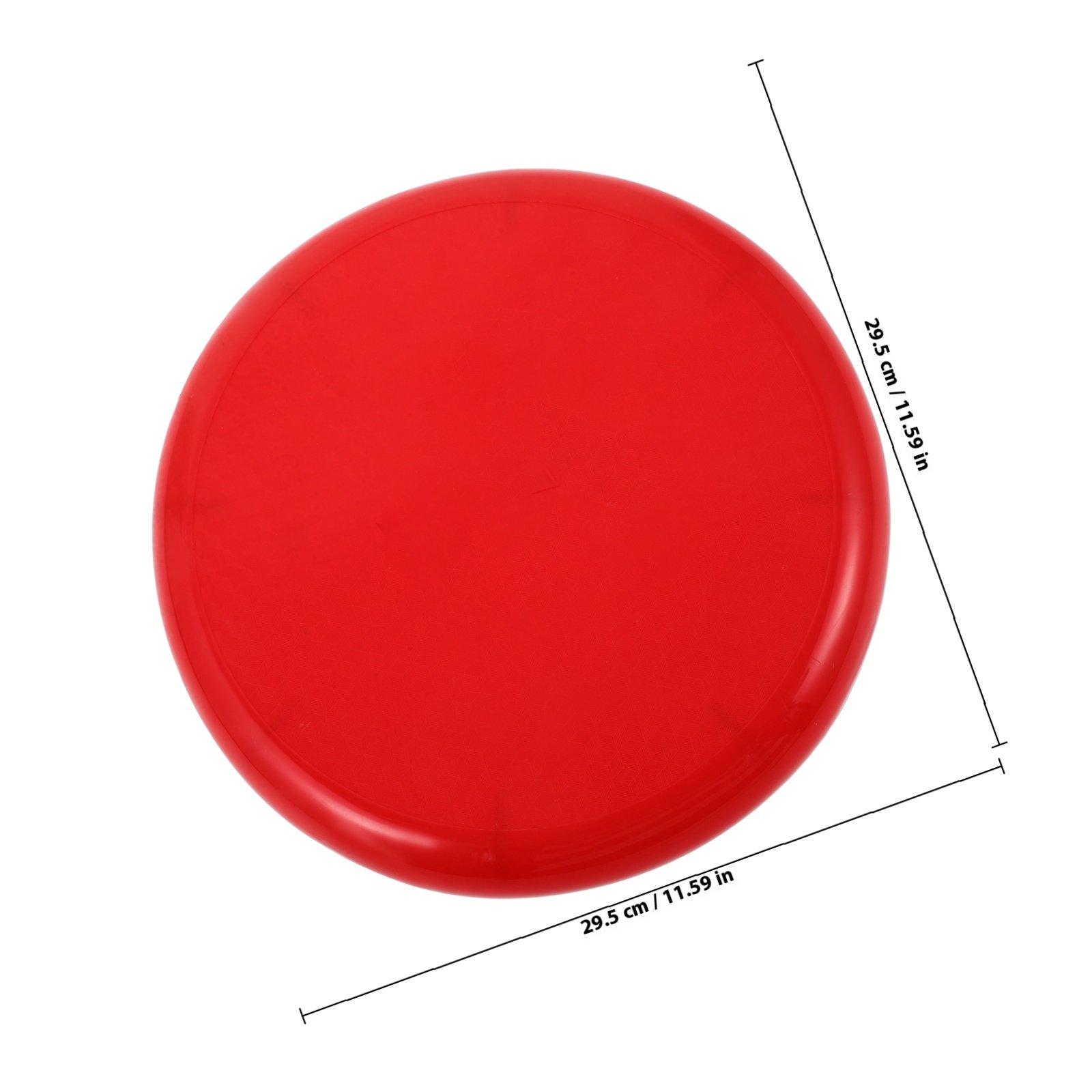 

Round Bar Stool Seat Replacement Plastic Cover for Home Kitchen Dining Room Canteen Sturdy Iron Reinforced Comfortable красный