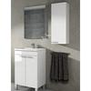 Meuble de salle de bain - ARKITMOBEL - Koncept - Colonne moderne - Blanc - À monter soi-même