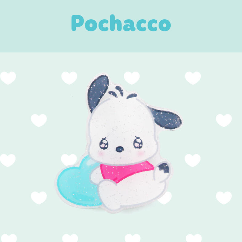 Pochaco Heart Hairpin Pochacco