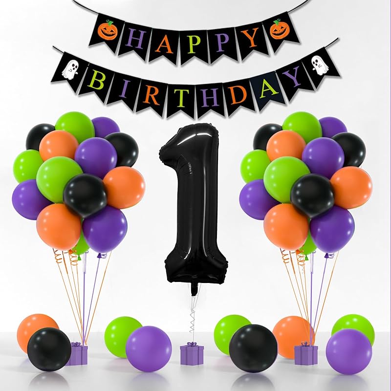 Winter Onederland 1st Birthday, Pink Purple Blue Balloons, Winter Onederland Birthday Decorations For Girls Boys,40 Inch Silver 1 Balloon And Banner