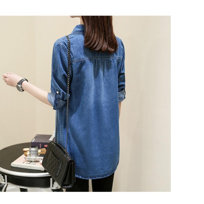 JKASHDK Women's Fashion Casual Solid Color Print Autumn Winter Long Sleeve POLO Neck Jackets & Coats