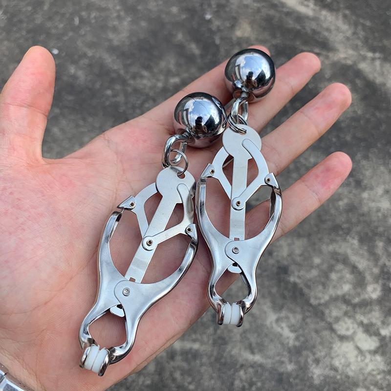 BDSM Heavy Balls Příslušenství Sponky na stydké pysky Svorky na bradavky Sexy Stimulují Flirtování Sexuální vzrušení Sexuální hračky pro ženy pro páry