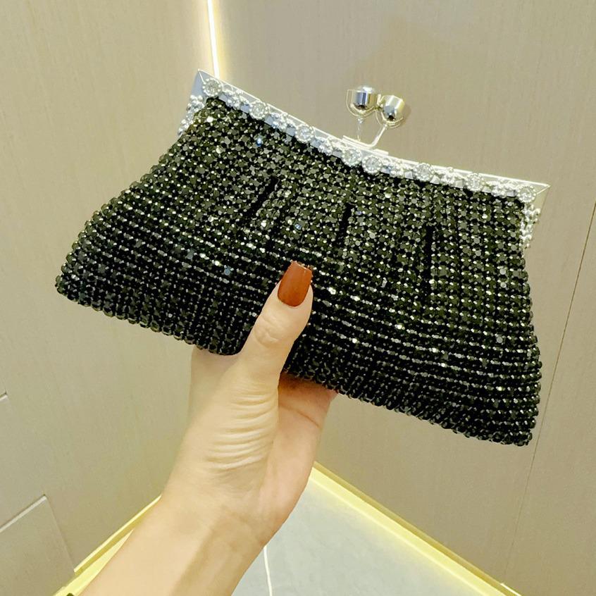 Sparkling Rhinestone Evening Clutch – Perfect for Brides and Banquets