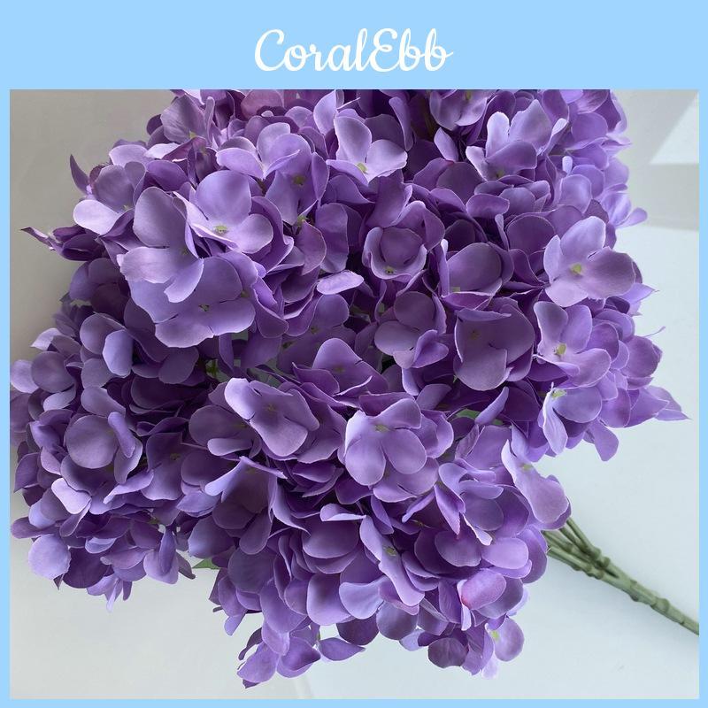 Artificial Flower Bouquet With Embroidered Balls For Wedding And Hotel Decor