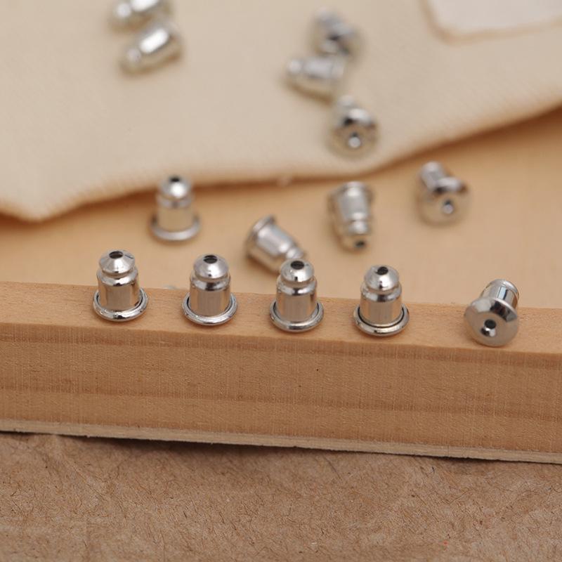 Bouchons d'oreille et clous d'oreille en silicone anti-chute, embouts transparents anti-allergiques
