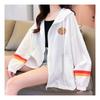 Navava Casual Loose Fit Thin Long Sleeve Zip Up Hoodie