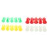 5 STÜCKE Tragbare Angelrute Fixierte Kugel Silikon Wiederverwendbare Angelrutenbalken Bindung Befestigungselement für Angeln