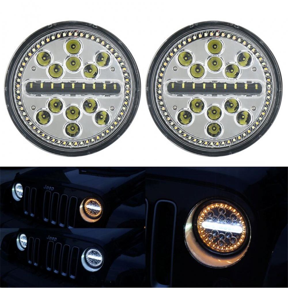 Car Led Light 7 Inch Newest Design Led Headlights For Jeep Wrangler 2007-2016