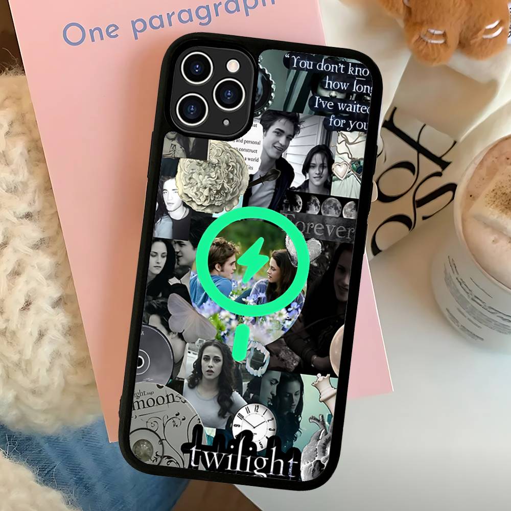 TV Twilight Isabella Edward Cullen For Magsafe Magnetic Wireless Phone Case For IPhone 11 12 13 14 15 16 17 Pro Max Plus Cover