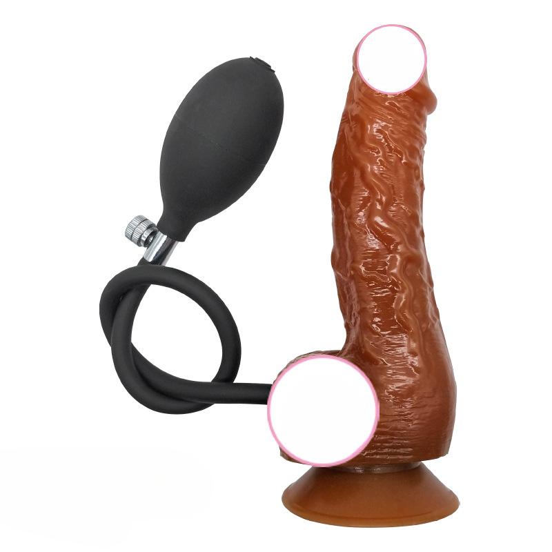 Realistic Dildo for Women - Soft Flesh-like Fake Penis with Suction Cup, Adult Sex Toy for Powerful Thrusting & Stimulation