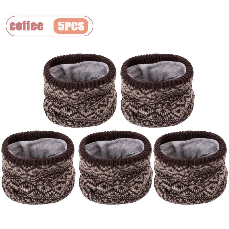 1-6PCS Outdoor Riding Neck Warmer Fleece for Fall and Winter Cold Proof Windproof Neck Guard Christmas Gift Neck Brace
