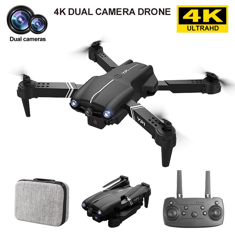 YP1 Drone HD: Dual Camera, Optical Flow Obstacle Avoidance, Remote Control Aircraft Toy for Kids