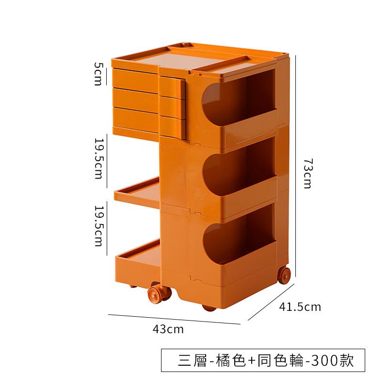 Nordic Coffee Tables Mobile Living Room Sofa Side Table Cabinet Snack Storage Rack Multi-storey Bedroom Bedside Tables Furniture