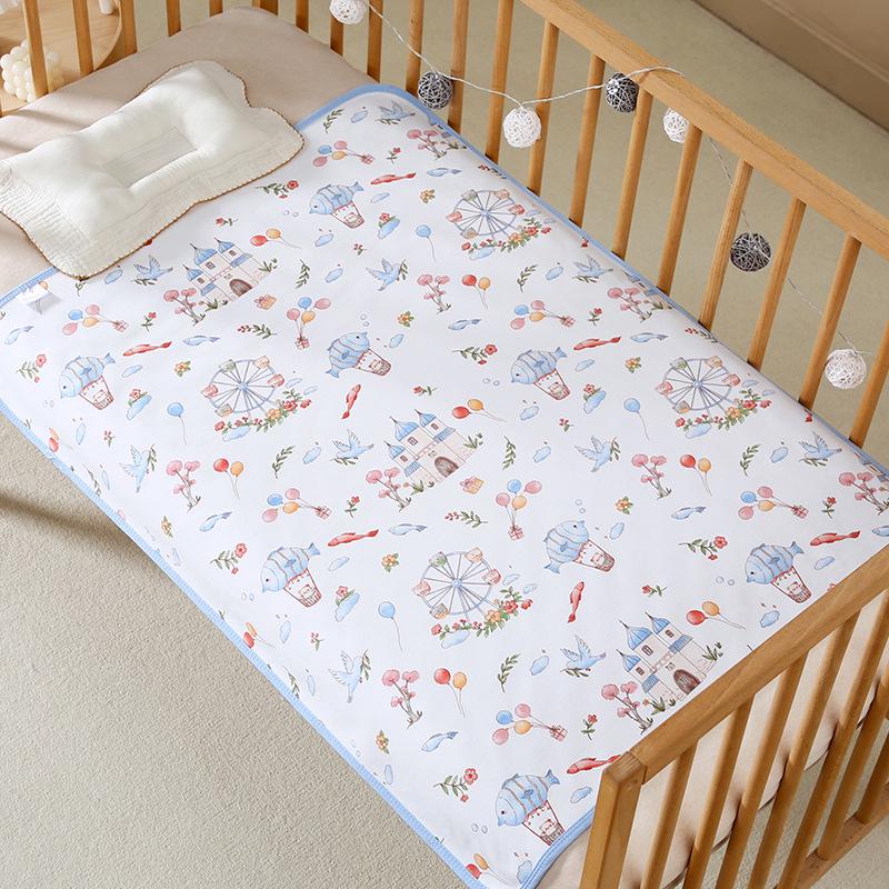 

Многоразовая хлопковая пеленка для новорожденных: Дышащий, Непромокаемый Наматрасник 70x90 cm