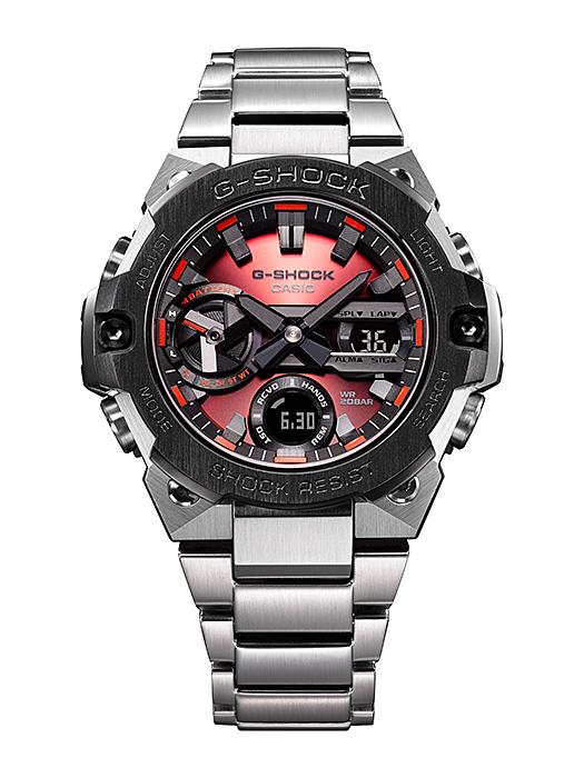 Casio Men's Stainless Steel 200M Water Resistant Shock Resistant Quartz Watch GST-B400AD-1A4