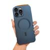 Liquid Metal Paint Phone Case & Magnetic Lens Protector for Apple iPhone 14/15/13 Pro/12