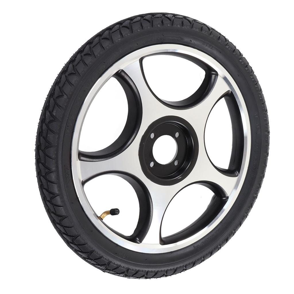 16in Electric Wheelchair Wheel Non Slip Alloy Steel Wheel Hub Wear Proof Wheelchair Caster