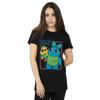 Disney Womens/Ladies Toy Story 4 Duck And Bunny Wild And Wacky Cotton Boyfriend T-Shirt