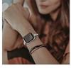 Lyxigt klockarmband för Apple Watch Series 11 10 9 8 7 6 Se 5 4 Dam Diamant Stålarmband IWatch Ultra 3 2 1 49mm 44 40 42 38MM