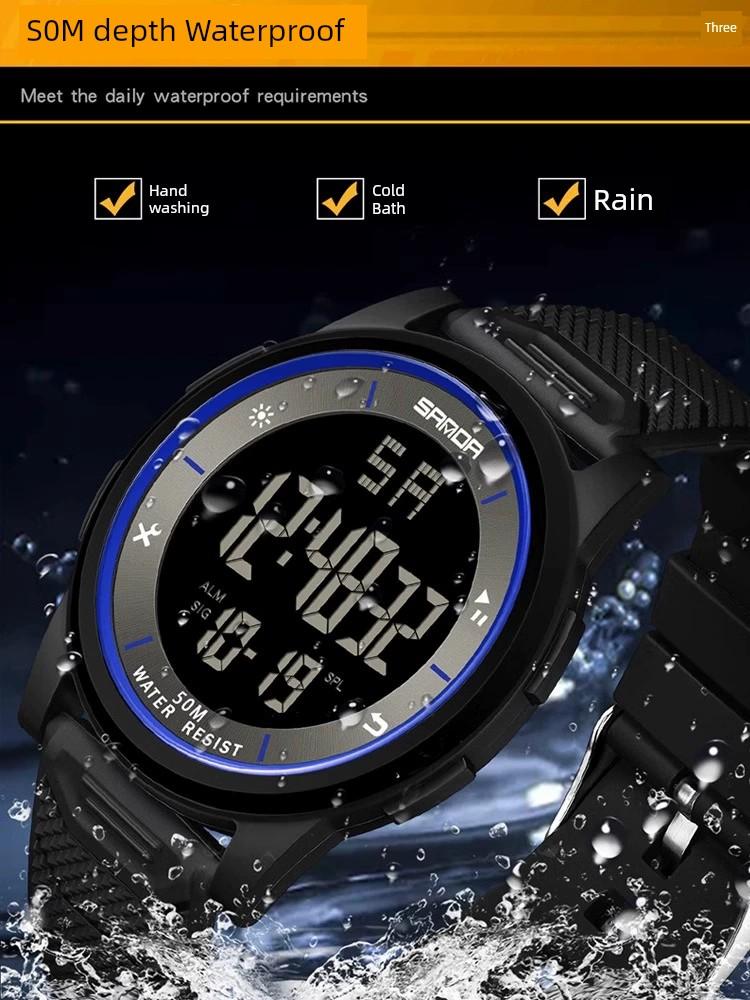Youth Kids High School Sports Mechanical Student Watch
