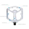 CRANK BROTHERS Crankbrothers Stamp 7 Small Mountain Bike Pedals Silver Edition MTB Enduro Trail BMX Optimized Concave Platform Flat Pair of Bicycle