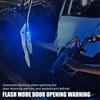 LED Colorful Flashing Car Door Lights Infrared Sensing Intelligent Car Decorative Lights Magnetic USB Rechargeable