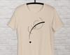 Wassily Kandinsky T-shirt, Geometric Art Shirt, Free Curve To the Point- Accompanying Sound of Geometric Curves (1925), Graphic Tee Shirt