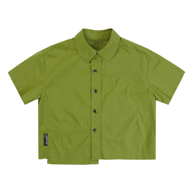 

EBAER Kids Summer Cotton Short-Sleeve Shirt 130