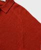 NONBLANK Raglan Half Sleeve Collar Knit_Crimson
