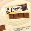 Chocolate Shaped Eraser Soft Eraser Clean Wipe Correction Eraser Less Debris No Smudge Pencil