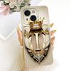 For Apple iPhone 15 Pro Case iPhone 15 Plus Cute Crown Letters Cover Soft TPU Phone Case For iPhone 15 Pro Max Back Cover Fundas