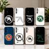 A-Aphex T-Twins-S Logo A-Art Phone Case For Samsung Galaxy A73,A72,A71,A70,A53,A52,A51,Soft Silicone Black Cover