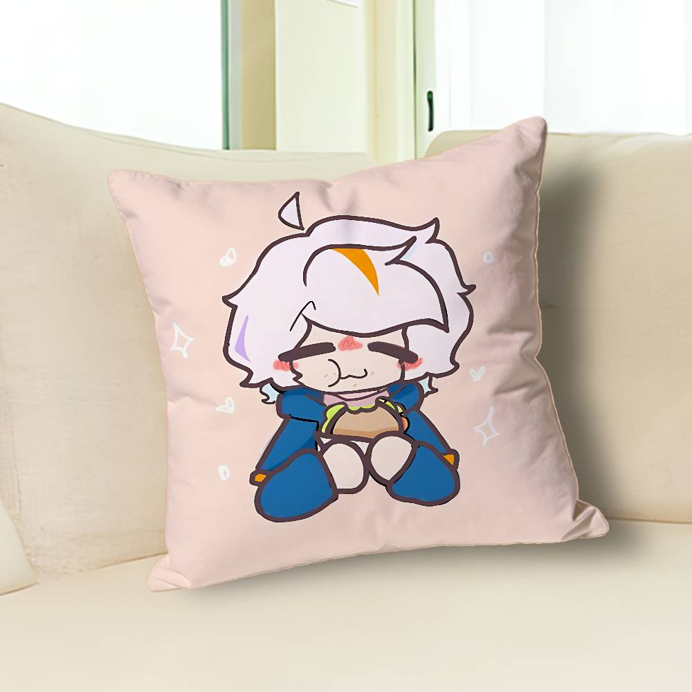 Cute C-Chuy M-Mines Anime Celebrity Merchandise All-Match Printed Pillow Case Sofa Car Office Room Decoration Protector