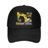 See You Later Excavator Baseball Cap For Construction Fans Mesh Baseball Cap Dad Hat Hip Hop Snapback Cap