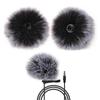 Outdoor Microphone Windscreen Wind Muff Pop Filter Universal Lavalier Microphon Windshield For  Rode Boya Cover
