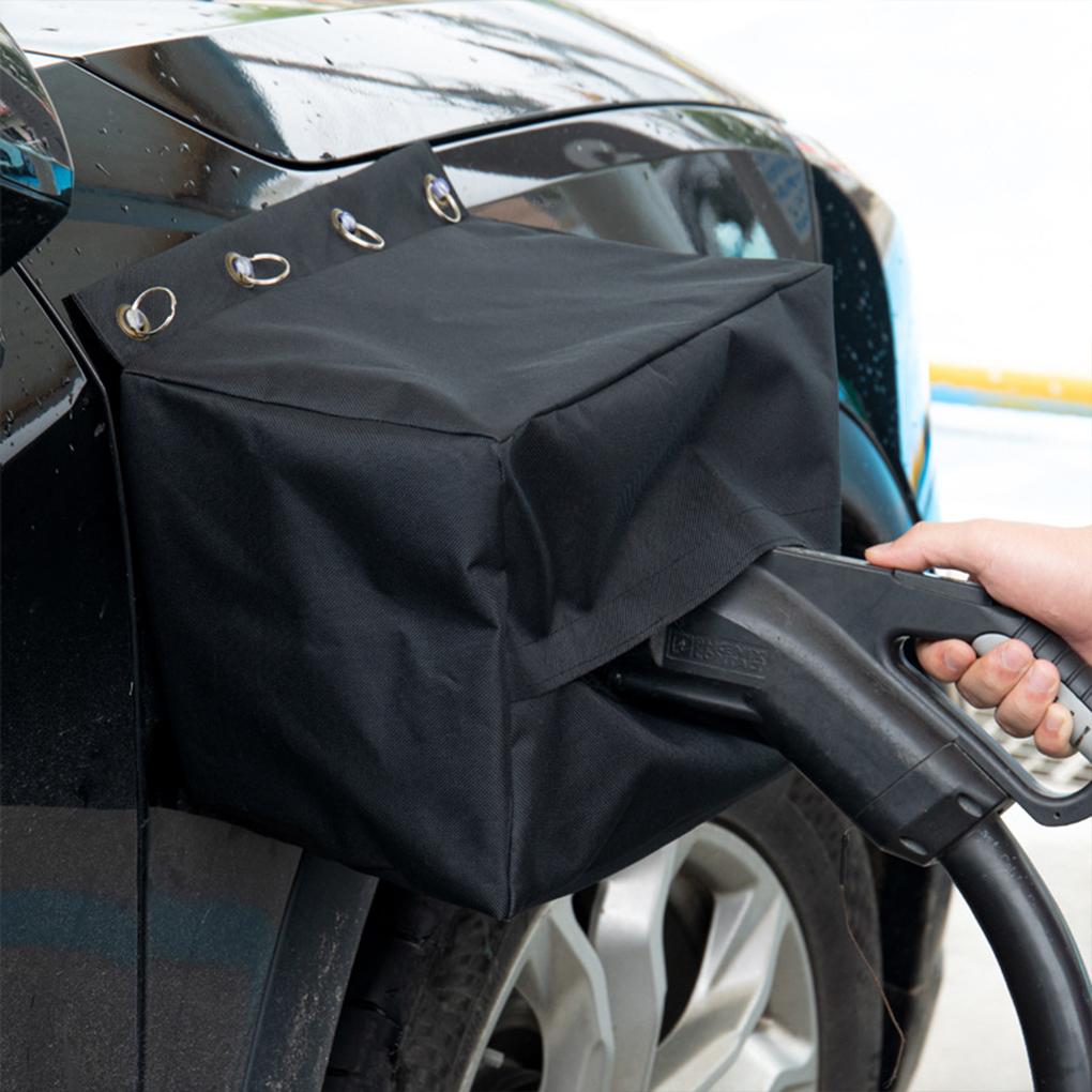 EV-Ladegerät Steckeranschluss Schutz für Elektroauto-Ladestation Wasserdicht Staubdicht Regendicht Ladehalterungsabdeckung